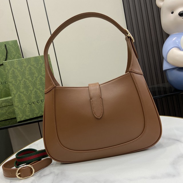 gucci專櫃新款腋下包原廠皮女包 古馳Jackie系列小號肩背包 jcp2106